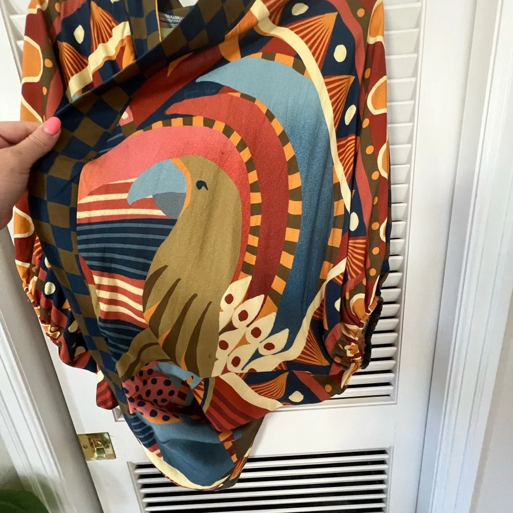 FARM Rio Colorful Patterned Top - Picture 4 of 11